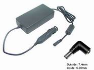 Replacement DC Auto Power Laptop Adapter for HP COMPAQ Business Notebook tc4400, Mini-Note 2133, HP COMPAQ Presario B1200, Business Notebook 6000, NC, NX, Pavilion dv3000, Mobile Workstation Series