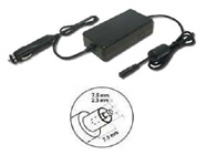 DC Auto Power Laptop Adapter for HP COMPAQ PPP012H-S, PPP012L-S, PPP012S-S - Replacement