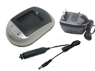 Battery Charger for SAMSUNG SLB-0737, SLB-0837