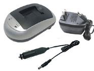 Battery Charger for PANASONIC CGA-S007, CGA-S007A/1B, CGR-S007E, CGR-S007E/1B, DMW-BCD10