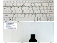 Original Brand New US Layout Acer Aspire One 751, 751H / Aspire 1410 (11.6"), Aspire 1810 Series Laptop Keyboard -- [Color: White]