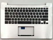 Original New Asus VivoBook Q301LA Q301LP S301L S301LA Keyboard Silver Palmrest No TrackPad
