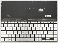 New Asus VivoBook S14 S433 S433EA S433EQ S433FL S433FA S433JQ X421 Keyboard US Silver With Backlit