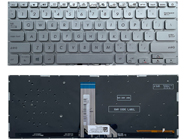 New Asus Vivobook 14 X409 X409FA X409UA A412FL A409M R423 R424 Keyboard US Silver With Backlit