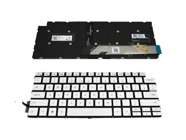 Original New Dell Inspiron 13 5390 5391 7391 14-7490 7491 5493 5498 Keyboard US Silver With Backlit