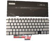 New HP Spectre x360 14-EF 14-EF0008CA 14-EF0013DX 14-EF2013DX Keyboard US Silver With Backlit