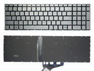 Original New HP Gaming Pavilion 15-CX0020NR 15-CX0056WM 15-CX0058WM Keyboard US Silver Backlit