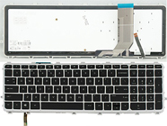Keyboard For HP Envy 15-j017CL 15-j030US 15-j085NR 15-j154CA W/ Frame & Backlit