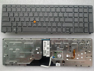 Original New HP Elitebook 8760W 8760P 8770W 8770P Series Laptop Keyboard With Pointstick & Backlit