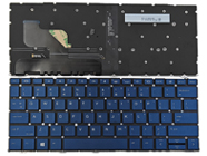 New HP Elite Dragonfly G2 13.3" Laptop Keyboard US Blue With Backlit SN9181BL SG-99100-2VA