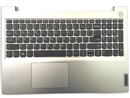 New Lenovo IdeaPad 3-15ARE05 15IGL05 15IIL05 15IML05 15ITL05 Silver Palmrest Case Cover With Keyboard US