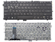 Original New Sony VAIO Pro 13 SVP13 Series Laptop Keyboard US Without Frame - Black