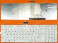 Original New Toshiba Satellite C50 C50-A C55 C55-A Series Laptop Keyboard White