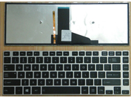 Original New Toshiba Satellite E45T series laptop keyboard with backlit