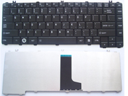 Original Brand New Keyboard fit Toshiba Satellite C600, C645 L600, L630, L635, L640 Series Laptop -- [Color: Black]