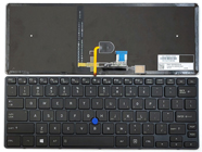 Original New Toshiba Portege X30-D X30-E Series Laptop Keyboard US Black With Backlit