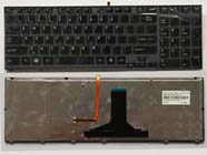 Original New Toshiba Qosmio X770 X775 Series Laptop Keyboard With Backlit