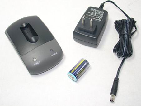 Battery Charger for YASHICA CR17345, CR123R, CR17335SE, EL123, EL123A, EL123AP, ER2/3A, T32/51, V123