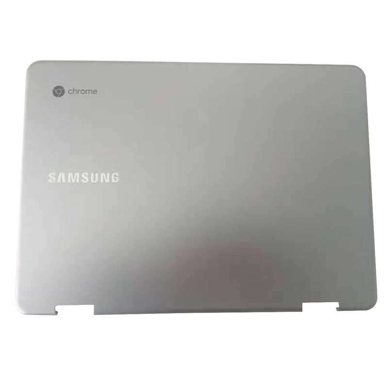 New Samsung Chromebook Plus XE520QAB XE521QAB Silver LCD Back Cover BA98-01444A