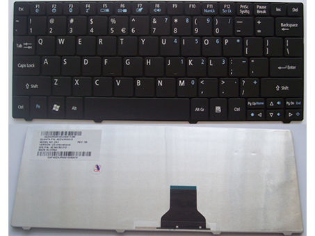 Original Brand New US Layout Acer Aspire One 751, 751H / Aspire 1410 (11.6"), Aspire 1810 Series Laptop Keyboard -- [Color: Black]