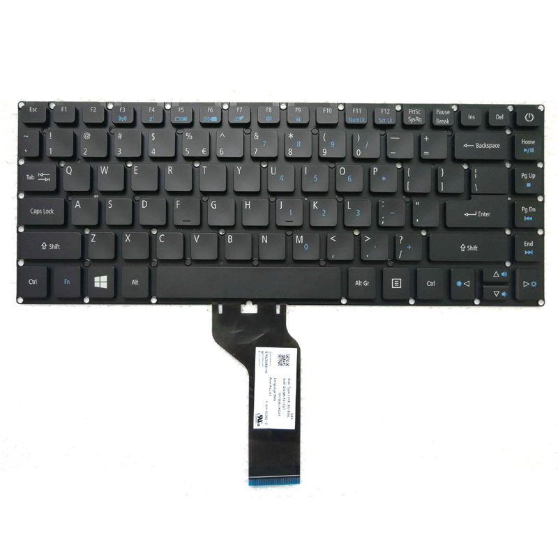 Original New Acer Swift 3 SF314-51-52W2 SF314-51-31NE SF314-51 N16P5 Laptop Keyboard US