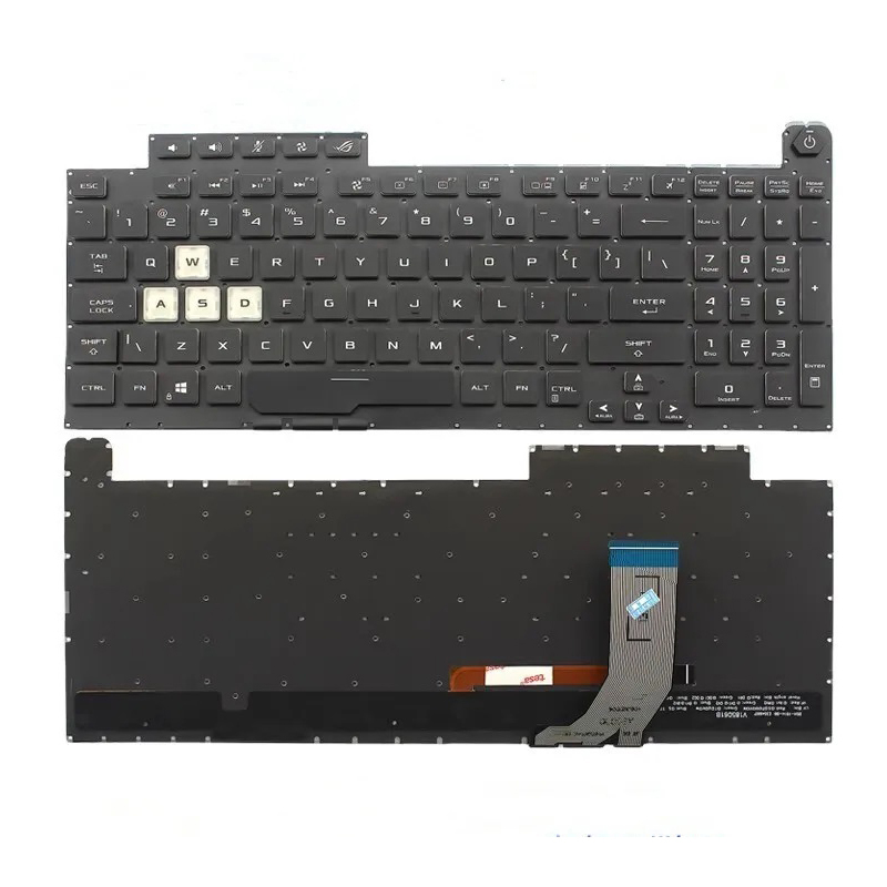 New Asus ROG Strix G712LU G712LV G731GU G731GV G731GT G731GW Series Laptop Keyboard US Backlit