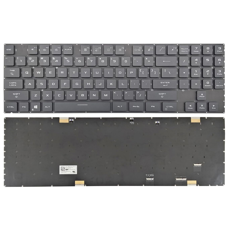 New Asus ROG Strix Scar 17 G733Z G733ZW G733Q G733QR G733CW G733CX Keyboard US With RGB Backlit