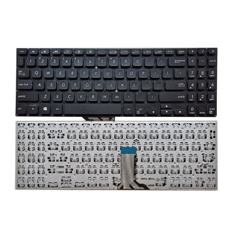 New Asus Vivobook S15 S530 K530F S530FA S530U X530 X530F X530UA Keyboard US Black Without Backlit