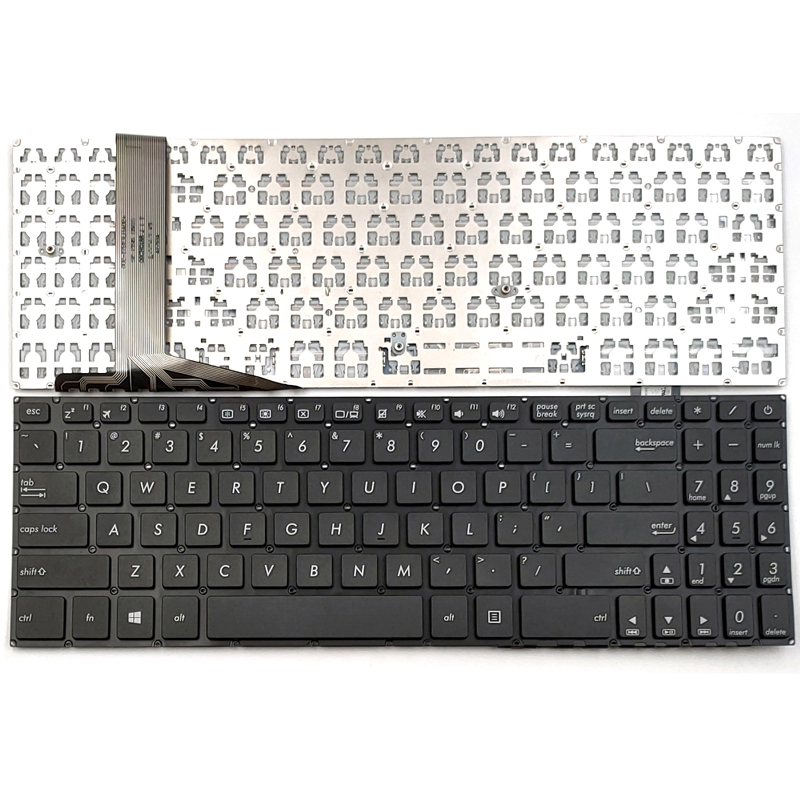 Original New Asus YX570 YX570DD YX570UD YX570ZD FX570 FX570Z FX570U Series Laptop Keyboard US Black Without Frame