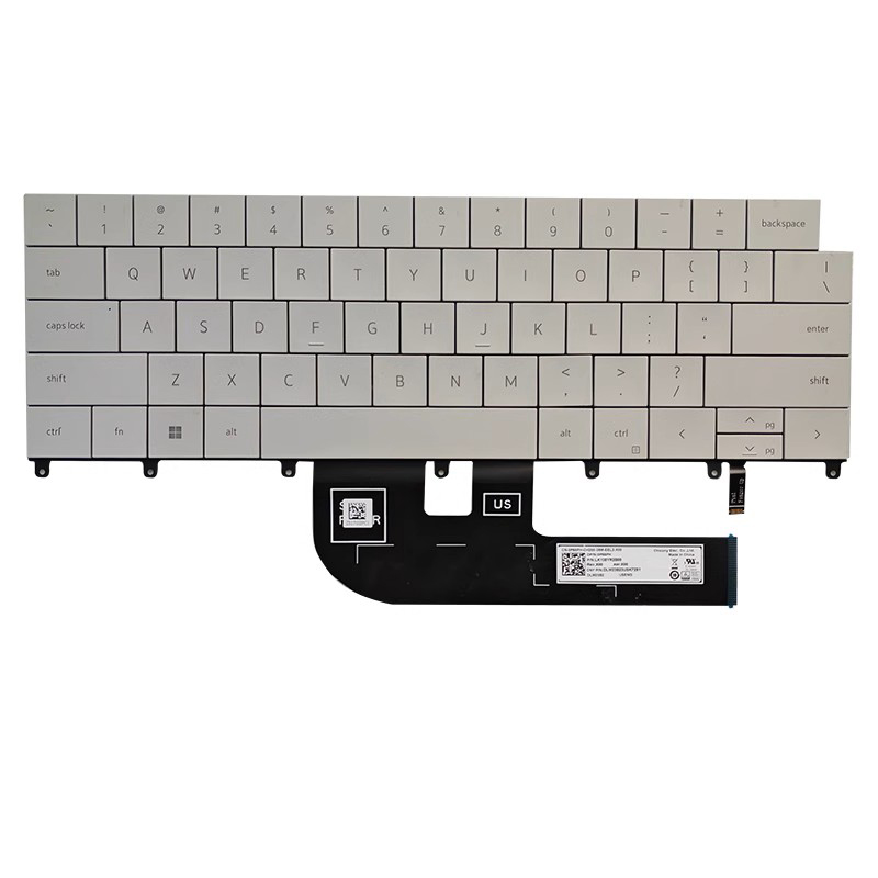 New Dell XPS 14 9440 / XPS 16 9640 Laptop Keyboard US White With Backlit 0P66PH P66PH