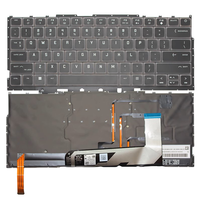 New HP Omen Transcend 14-FB 14-FB0000CA 14-FB0013DX 14-FB0023DX 14-FB0097NR Laptop Keyboard US RGB Backlit