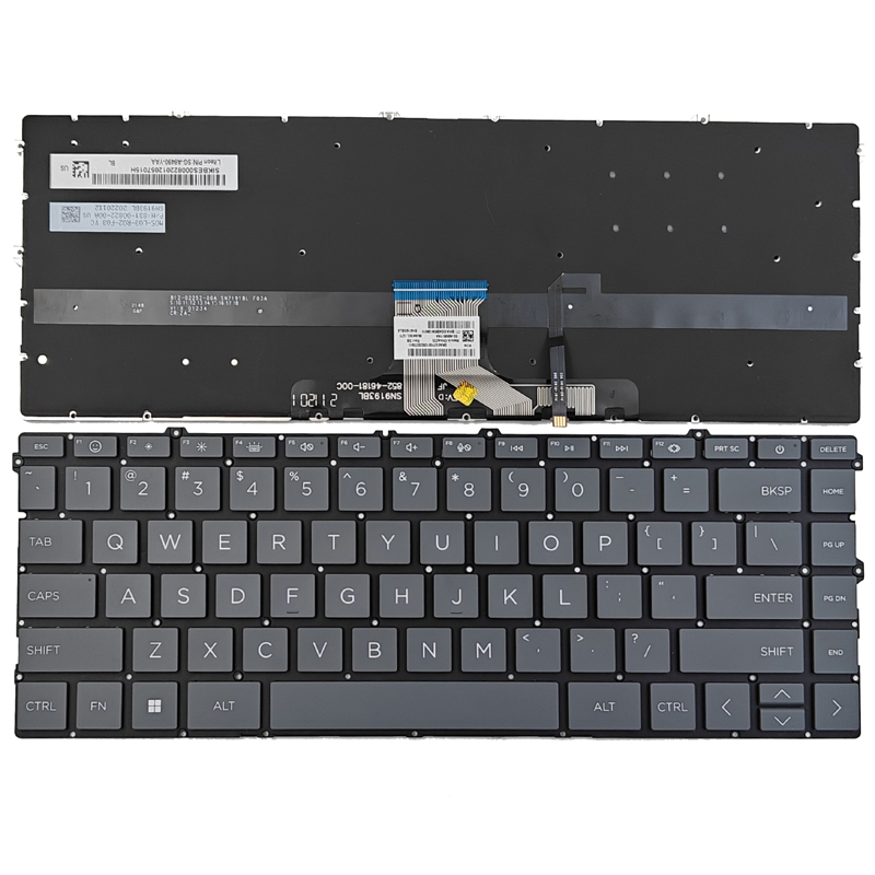 New HP Envy x360 15-EW 15-EW0013DX 15-EW0023DX 15-EW0797NR 15-EY TPN-C157 Keyboard US Black With Backlit