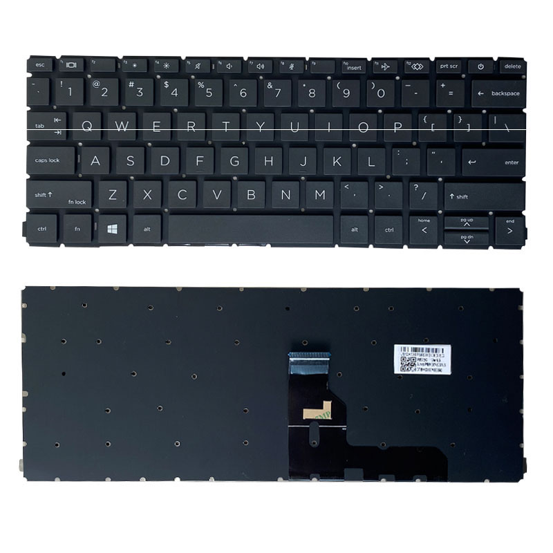 New For HP ProBook 430 G8 435 G8 Laptop Keyboard US Black Without Backlit