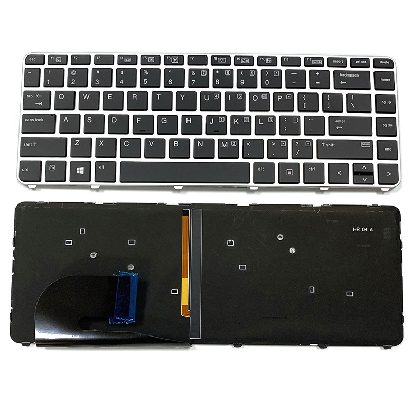 New HP EliteBook 745 G3 745 G4 840 G3 840 G4 Keyboard US Backlit No Pointer