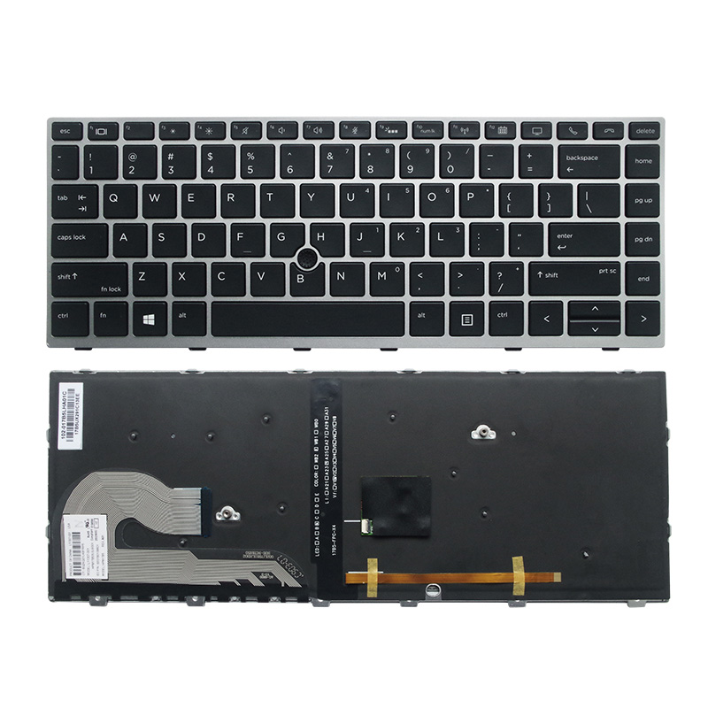 New HP Elitebook 745 G5 840 G5 745 G6 840 G6 846 G6 Keyboard US Backlit L11307-001 6037B0138601