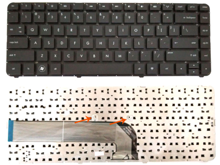 Laptop Keyboard for HP Pavilion dv4-3000 dv4-3100 dv4-4000 Series Laptop -- [Color: Black]