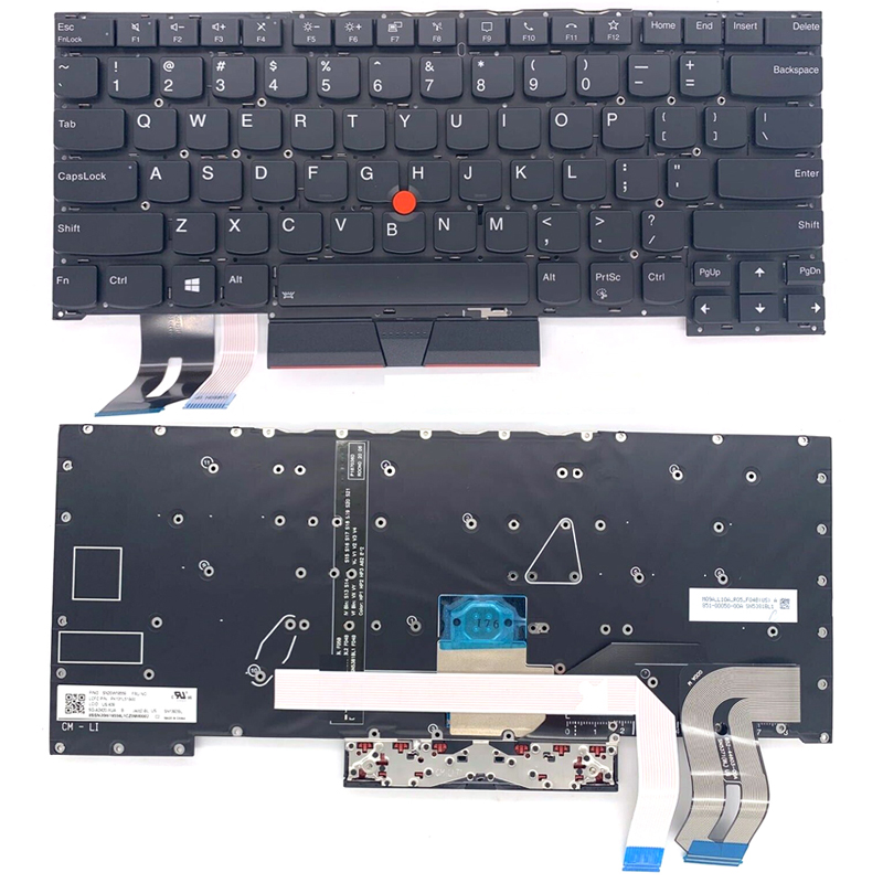 New Lenovo ThinkPad T14S P1 Gen 3 X1 Extreme 3rd Gen 2020 Laptop Keyboard US Backlight SN20W19559
