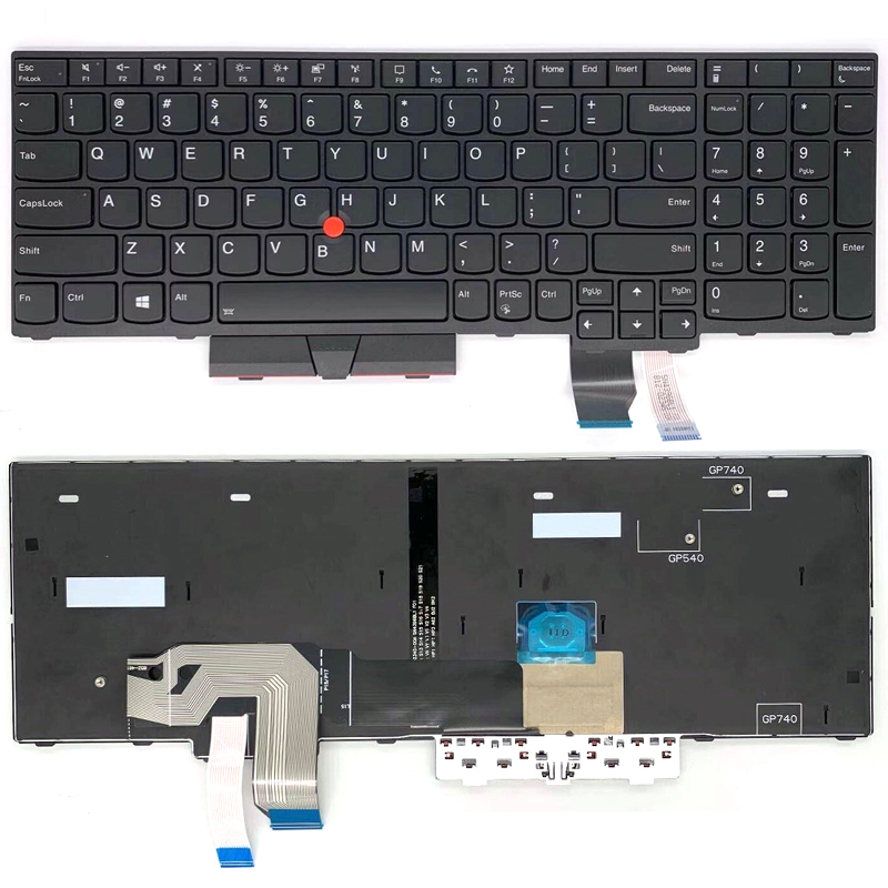 Original New Lenovo Thinkpad P15 P17 T15g Gen 1 Keyboard US Backlit 5N20Z74859 5N20Z74785