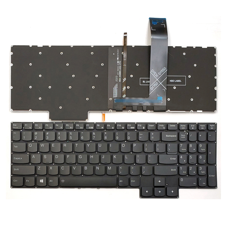 Original New Lenovo Legion Y7000 R7000 2020 Y7000P R7000P 2020 Keyboard US Backlit