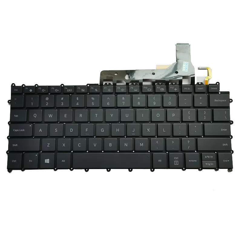 New Samsung Galaxy Book S 767XCM NP767XCM NP767XCM-K01US -K02US Keyboard US Backlit