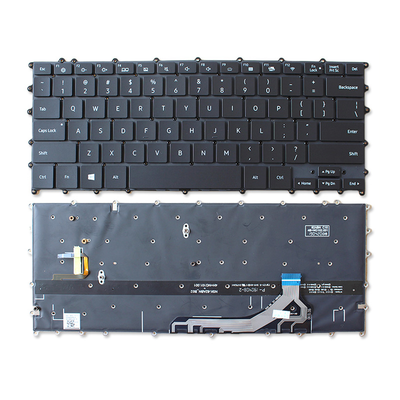 New Samsung NP930MBE 930MBE NP930MBE-K05US Laptop Keyboard US Backlit BA59-04382A