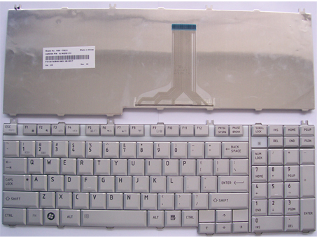 Toshiba Satellite P200, P205, X205 Series Laptop Keyboard -- [Color: Silver]