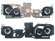 Original New MSI GS66 Stealth 10SD 10SGS 10SF 10SE MS-16V1 CPU & GPU Fan Heatsink