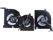Original New MSI GS66 Stealth 10SD 10SGS 10SF 10SE MS-16V1 CPU & GPU Bare Fan
