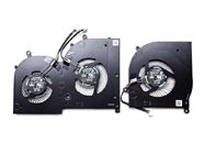 New MSI Creator Z17 A12UET A12UHT CreatorPro Z17 A12UKST MS-17N1 Laptop CPU & GPU Cooling Fan L+R One Pair