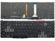 New Acer Nitro 5 AN515-58 N22C1 Laptop Keyboard US Black With 4-Zone RGB Backlit