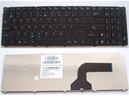 New Laptop Replacement US Gray-Black Keyboard for ASUS N73 N73JF N73JG N73Jn N73JQ N73SC N73SD 