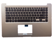 New Asus Vivobook K510U F510U S510U X510U S510UA Gold Palmrest Case Keyboard US Backlit