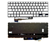 New Asus Zenbook A14 UX3407 UX3407QA / Vivobook S14 S3407 Laptop Keyboard US Silver With Backlit