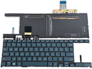 New Asus ZenBook Duo 14 UX482 UX482E UX482EA UX482EAR UX482EG UX482EGR / Duo Pro 14 UX8402 UX8402ZA UX8402ZE UX4100E UX4100EA Laptop Keyboard US Blue Wiht Backlit